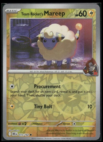 Team rocket mareep - mareep, 072/182