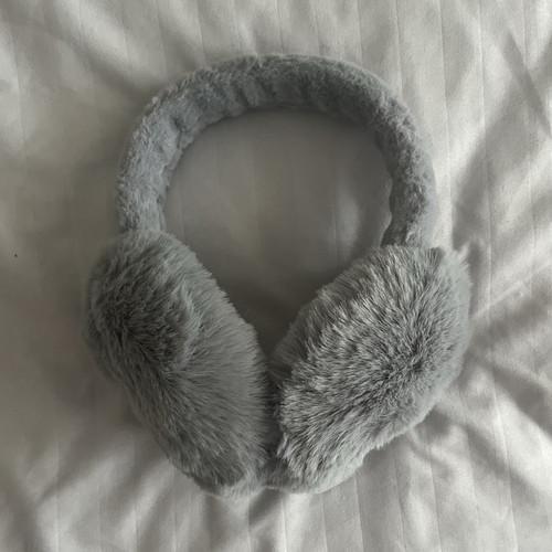 Women grey faux fur - women's,
