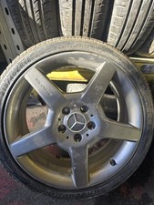 MERCEDES AMG 18 INCH ALLOY WHEELS AND TYRES SET OF 4. 215-40-18