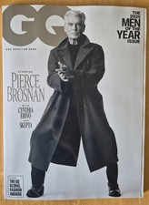 British GQ Magazine (UK) December 2025 - Men Of The Year - Pierce Brosnan Cover