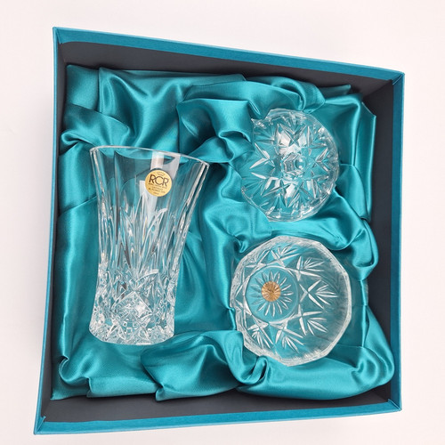 Debenhams crystal glass - crystal, vase