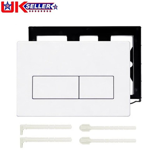 White flush plate - plate, geberit