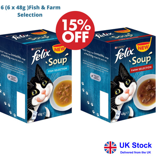 Felix delicious cat soup - soup, (6