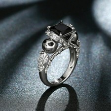 3.40 Ct Princess Black Diamond