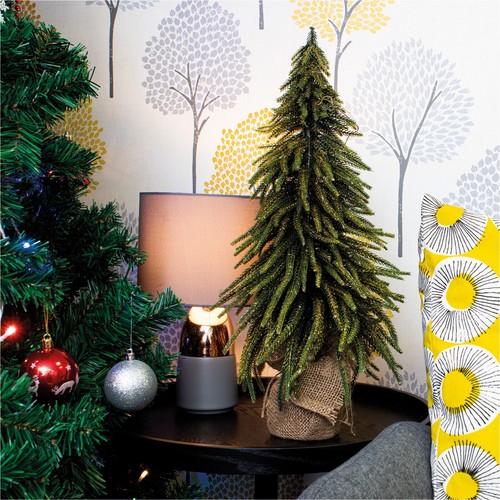 Mini christmas tree hessian - tree,