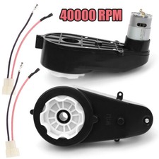 2X 12V 40000RPM Kids For Ride On Car Toy Parts Electric Motor Gear Box RS550 UK