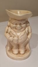 Burlington Ware plain beige glazed Toby Jug