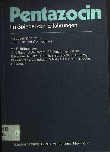Pentazocin spiegel d - pentazocin,