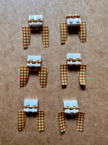 Lego cloth curtain - 6x,