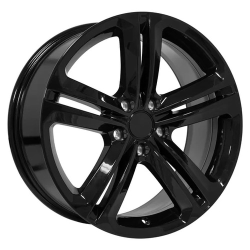 New 5x112 black alloy - 8",
