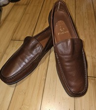 Brown Leather Loafers - Barkers-