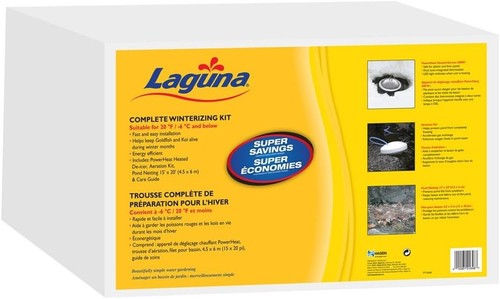 Laguna pond winterizing - pond, kit