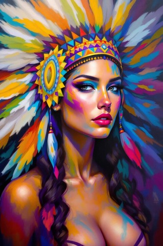 Native american indian - american,