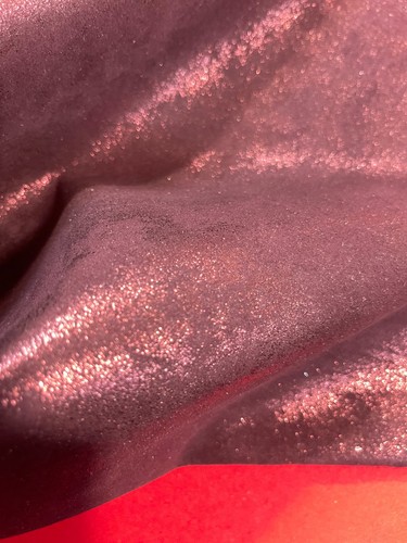 Pearled bordeaux leather - bordeaux, hides