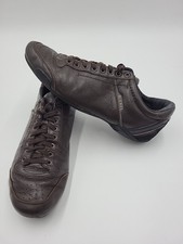 Diesel Simpleton Cow Leather Upper Brown Men's Trainer Shoes EUR 43 UK 9 US 10