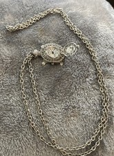 Marcasite Turtle Watch And