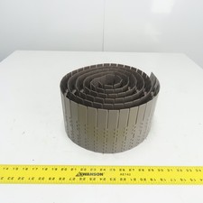 Rexnord Rex 7705 DTS 6-5/16" Wide Table Top Conveyor Chain 10' Long