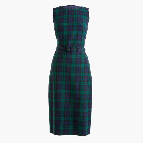 Nwt crew belted sheath dress - nwt, j.crew