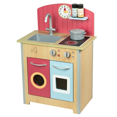 Classic wooden play kitchen - play,