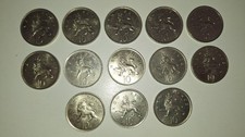 13 x Ten Pence 10p 1977 1979