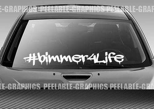 Bimmer4life windshield banner - bimmer4life,