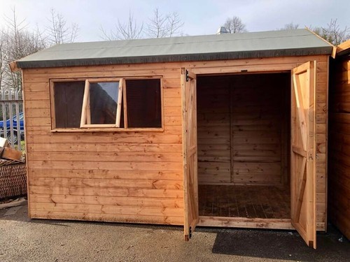Wooden workshop shed in - 12, x