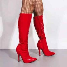 Ladies High Knee Front Lace Up