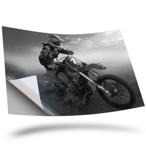 Vinyl sticker bw - -,