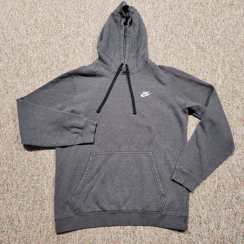 Nike hoodie mens - medium, grey