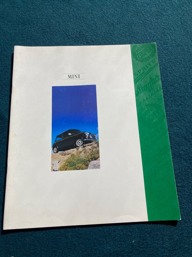 Rover mini brochure 1994 uk - rover,