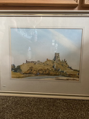 Vintage watercolour corfe - watercolour,
