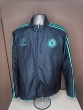 Chelsea FC Training Jacket 2015-2016 Adidas Champions League Large VGC