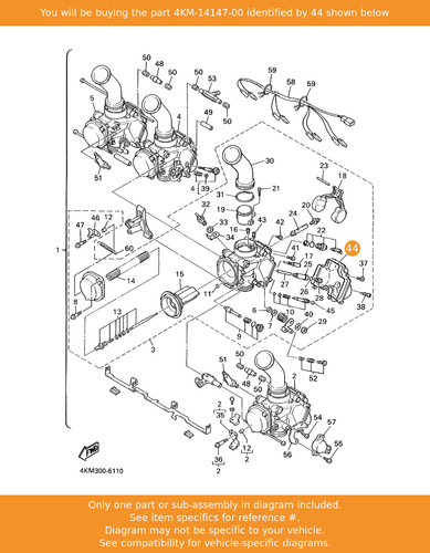 Yamaha ring 4km 14147 00 - o-ring,, 4km-14147-00