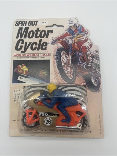Spin out motorcycle vintage - out,