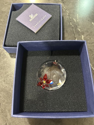 Swarovski crystal poinsettia - crystal,
