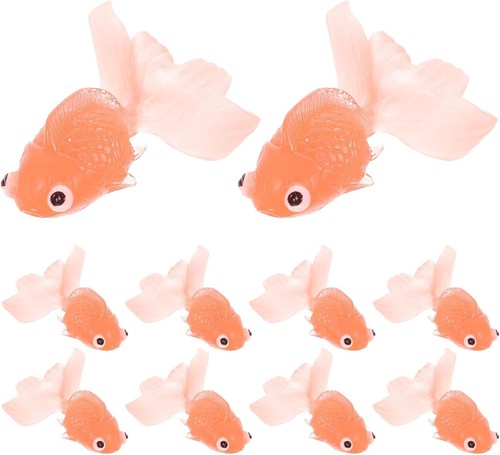 10pcs goldfish toy - goldfish,