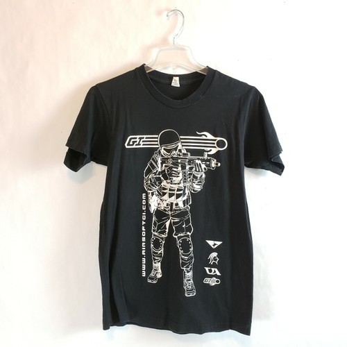 Airsoft gun black white - gun, t