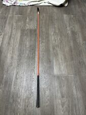 Vintage Orange Horse Whip - 125cm Long