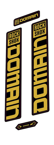Rockshox domain fork decal kit - domain,