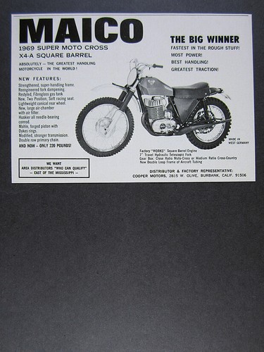 1969 maico super - maico, x4-a