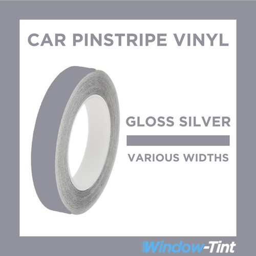 Silver gloss pin stripe roll - pin,