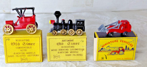 Vintage antimony old timer - vintage,
