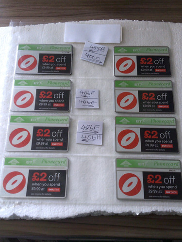 Telephone cards bta - bt,