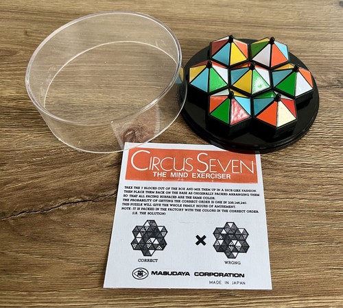Rubiks style masudaya circus - masudaya,