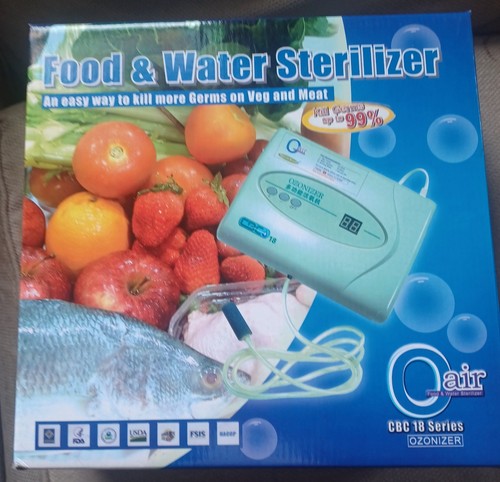 Air water food steriliser - &,