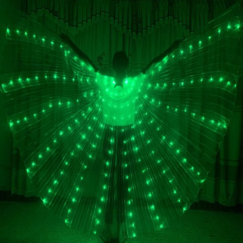 Glowing led light costume - glowing,