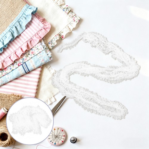 Embroidered lace fabric - lace,