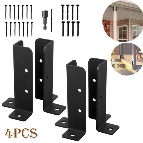 4pcs deck post anchor base - 4pcs,