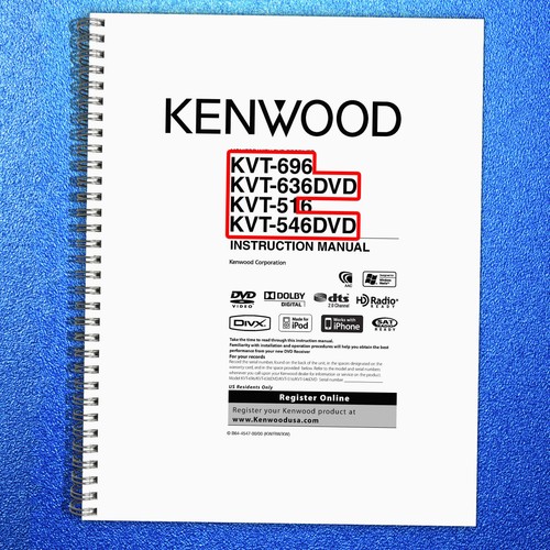 Kenwood kvt 696 - kvt-696, 636dvd
