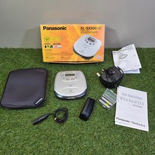 RARE Panasonic SL-SX500 Premium CD Player Discman Walkman Boxed Great Condition